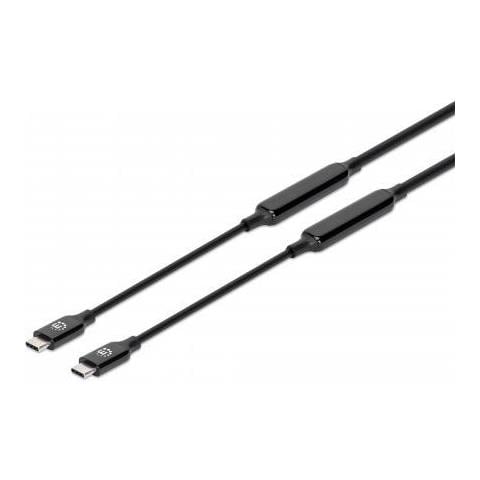 355971 Cavo Usb 5 M Usb 3.2 Gen 2 (3.1 Gen 2) Usb C Nero - Foto 1