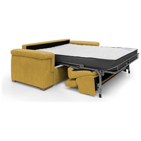 Giunone Divano Letto Alto 18 Cm. Impermeabile T02 Giallo - Foto 2