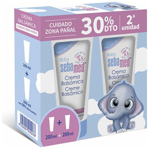 Crema Per La Cura Giornaliera Della Zona Del Pannolino Baby 200 Ml X 2 - Foto 1