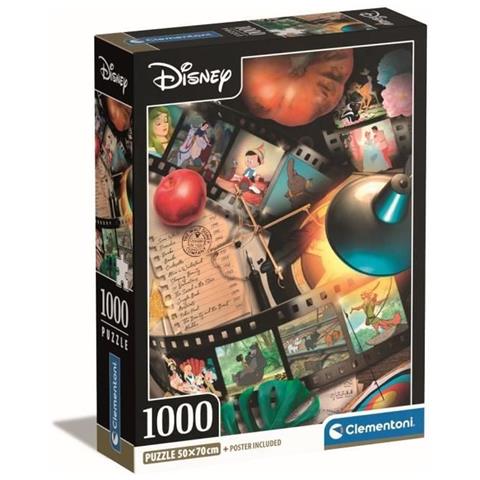 Puzzle Clementoni Classic Movies Disney 1000 Pezzi - Foto 1