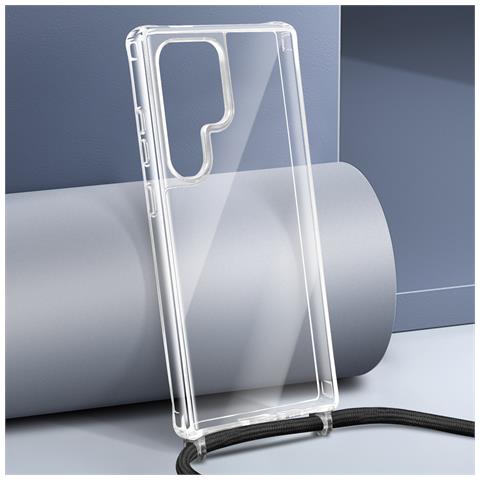 Cover Per Samsung S24 Ultra Silicone Anti-urto Cordino Nylon 70 Cm - Foto 5