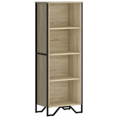 Libreria Rovere Sonoma 50x31x137,5 Cm In Truciolato - Foto 2