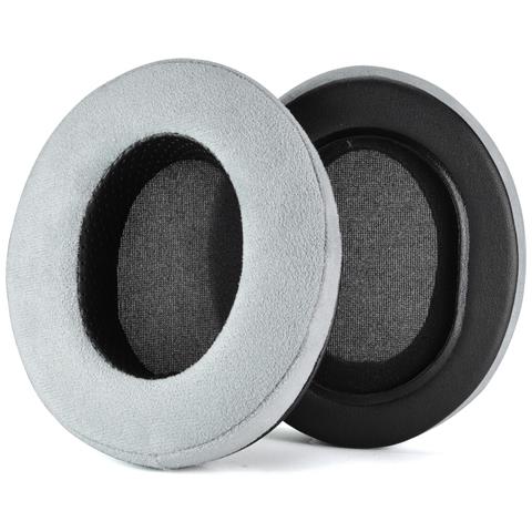 Set Di 2 Cuscinetti Auricolari In Memory Foam Scamosciati Per Logitech G Pro X - Foto 2