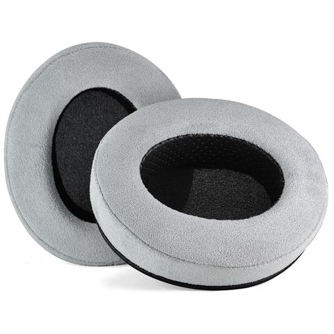 Set Di 2 Cuscinetti Auricolari In Memory Foam Scamosciati Per Logitech G Pro X - Foto 6