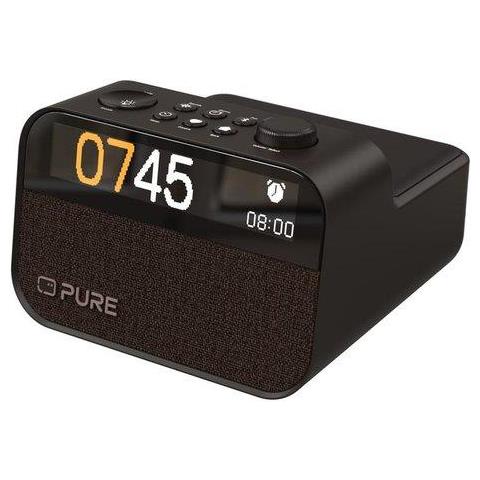 Radiosveglia Pure 30103 MOMENT Charge Coffee black - Foto 1