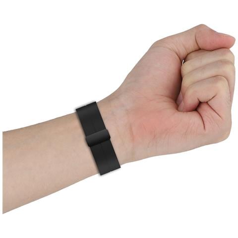 Cinturino Con Fibbia Pieghevole Magnetica Samsung Watch Ultra Groove 24mm Black - Foto 7