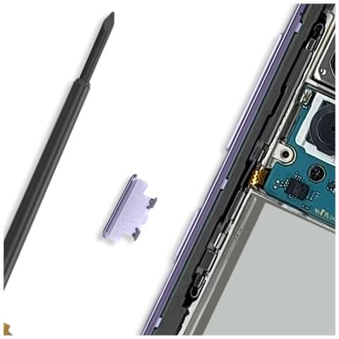 Tasto Power Galaxy A72, A52 E A52s Originale, Viola - Foto 2