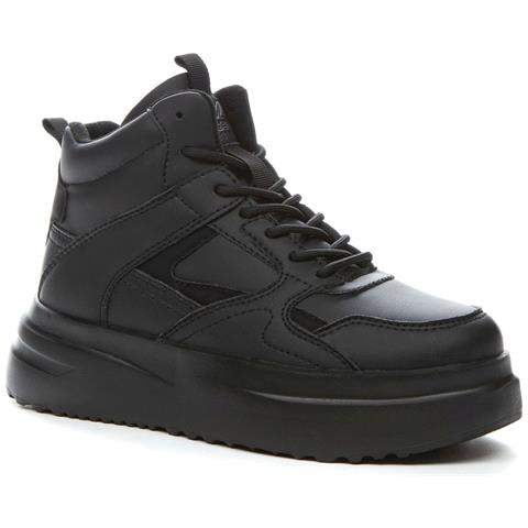 Leisure Trainers Black Sneakers Pelle Scarpe Donna Nero Eu 38, 448131/06-03 - Foto 1