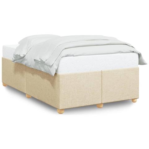 Giroletto Senza Materasso Crema 120x200 Cm Tessuto - Foto 2