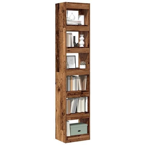 Libreria/divisorio Legno Antico 40x30x198 Cm - Foto 1