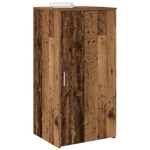 Mobile Portaoggetti Legno Antico 50x45x103,5 Cm In Truciolato - Foto 1