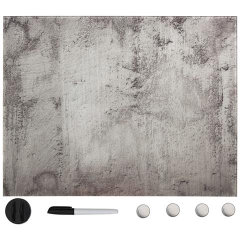 Lusso Casadino -  Lavagna Magnetica A Parete In Vetro 80x60 Cm - Foto 2