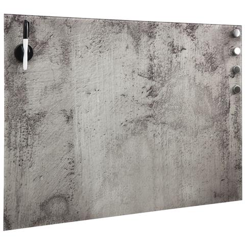 Lusso Casadino -  Lavagna Magnetica A Parete In Vetro 80x60 Cm - Foto 1