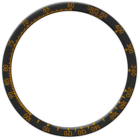 Ghiera Nera E Arancione Per Fenix 8 (51mm) - Edizione Colorata - Foto 2