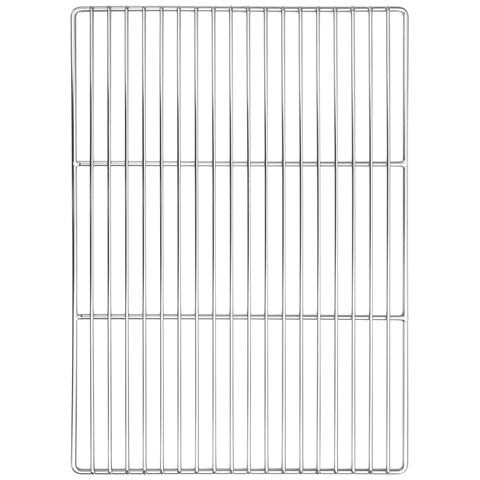 Griglia per BBQ  con Manici Rettangolare 50x35 cm Acciaio Inossidabile 304 - Foto 1