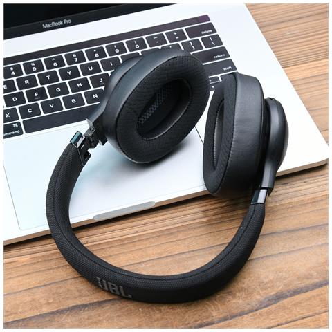Cuscinetti Auricolari Neri Per Cuffie Jbl E65btnc - Set Di 2 - Foto 2