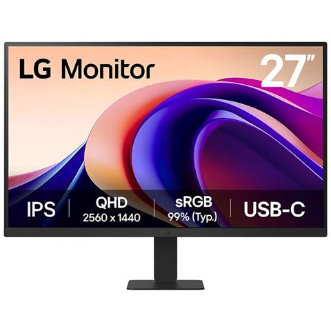 Monitor 27" IPS Flat 27U631A-B Quad HD Tempo di risposta 5 ms - Foto 1