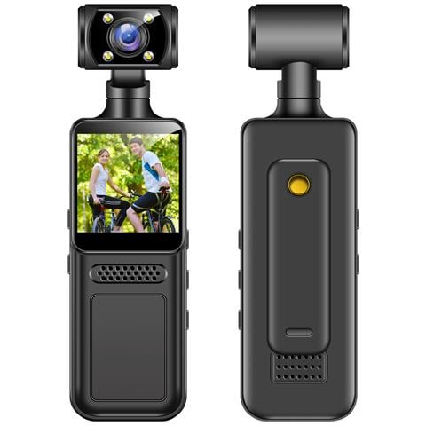 Videocamera Da Corpo Clip-on Ad Alta Definizione M12 A Registrazione Diretta - Foto 1