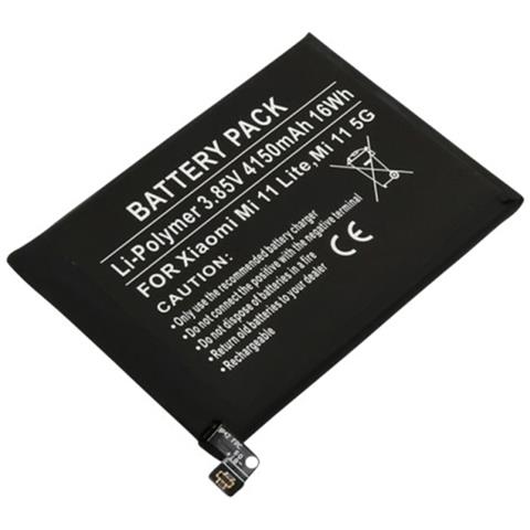 Batteria Per Xiaomi Mi 11 Lite / Mi 11 5g Li-polymer 3.85v 4150mah 16wh - Foto 1