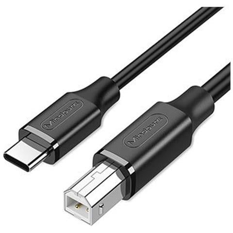 Cavo Per Stampante Usb 2.0 Type-c: Connessione Affidabile E Veloce 1,5 M - Foto 1
