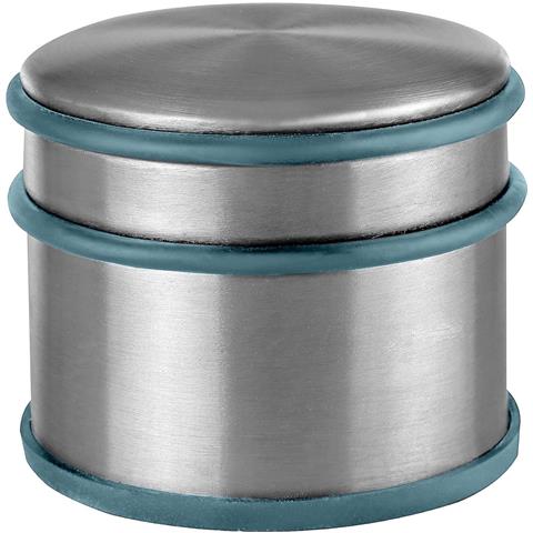 Paraurti Per Porta In Piedi Antiscivolo Acciaio Inossidabile, Argento - Foto 1