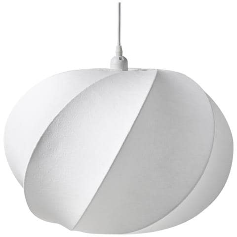 Lampadario Maquine Finta Seta Bianco - Foto 2