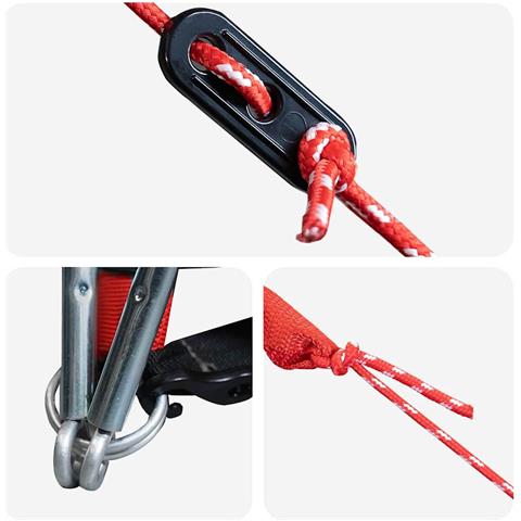 Tenda a tunnel con tetto Verde e Bianco 318 x 275 x 140 cm - Foto 9