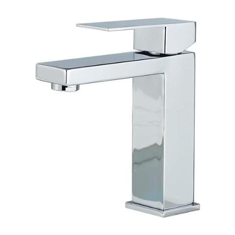 Rubinetto per lavabo da bagno, Blackswan, tipo M309, modello corto cromato, misura 18,5 cm - Foto 1