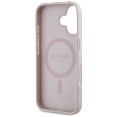 Indovina Custodia Rosa Per Iphone 16 6.1 Con Motivo Floreale, Magsafe - Foto 7