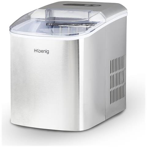 Macchina del ghiaccio KB14, 12 Kg24h, 2 formati di cubetti, automatico, compatto, silenzioso, serbatoio 2,1 l, cubetti pronti in 6-8 min - Foto 1