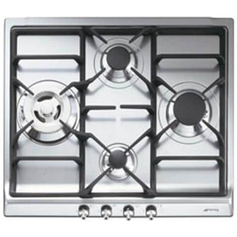 Piano Cottura SER60SGH a Gas 4 Fuochi Gas Colore Acciaio Inox - Foto 2