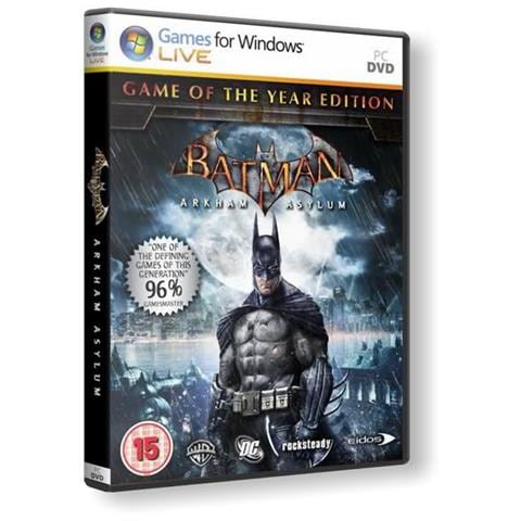 PC - Batman Arkham Asylum Game Of The Year Edition - Foto 1