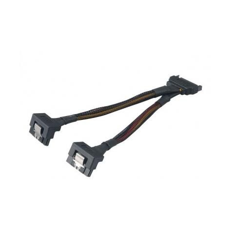SATA Power split cable - 15 cm right angle - Foto 1