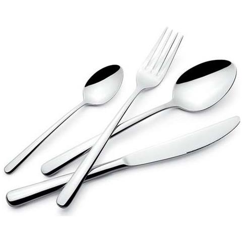 Servizio Posate Ambra 24 pz 6 persone Acciaio 18/10 - Foto 2