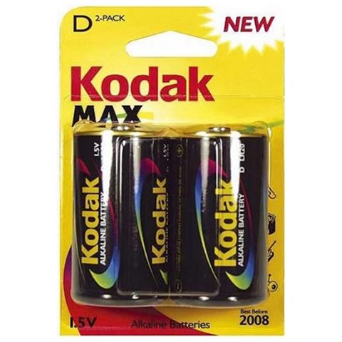 2 Batterie Max Super D Monouso Alcalino - Foto 1