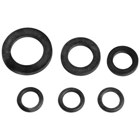 Set Di Guarnizioni Universali - 3 Guarnizioni Piatte - 3 O-ring - 1127-26 - Foto 1