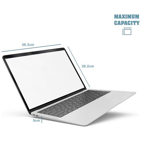 "MONRAY Ginger Trainers - Borsa per Notebook da 15.6"". Scarpe con stmpa a Colori" - Foto 2