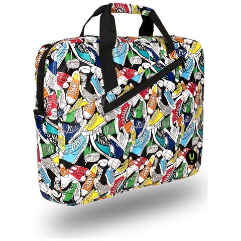 "MONRAY Ginger Trainers - Borsa per Notebook da 15.6"". Scarpe con stmpa a Colori" - Foto 1