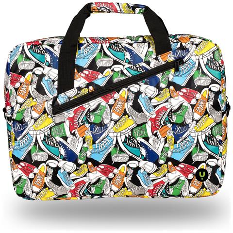 "MONRAY Ginger Trainers - Borsa per Notebook da 15.6"". Scarpe con stmpa a Colori" - Foto 4