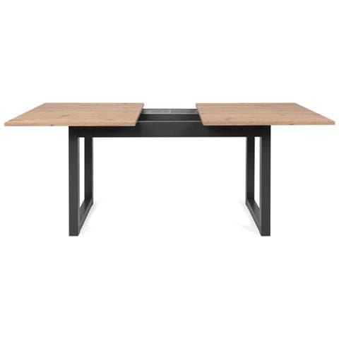 Tavolo Moderno Salotto Cucina Allungabile Quercia Cm 160/200 X 90 - Foto 1