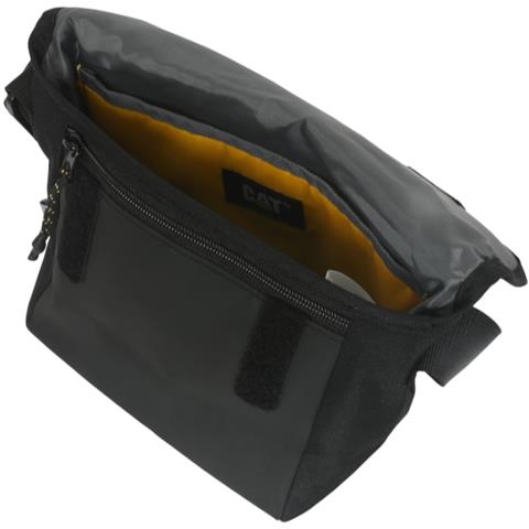 Detroit Courier Bag, Unisex, Nero, Borse - Foto 1