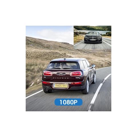 Telecamera Per Auto Dashcam Lkm Security Con Specchio Retrovisore Integrato Alta Risoluzione Full Hd 170° Schermo 5.5 Pollici Touch Screen - Foto 8