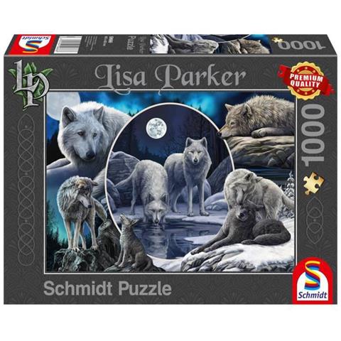 Puzzle Splendidi Lupi, 1000 Pezzi - Foto 1