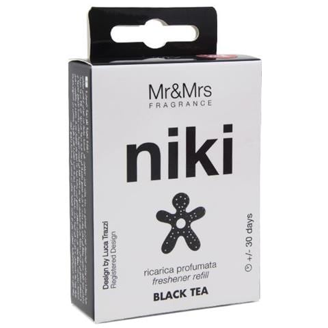 Niki Ricarica Deodorante Per Auto Jrnikibx002v00 Ricarica Per Profumo Per Auto, Tè Nero, Nero - Foto 1