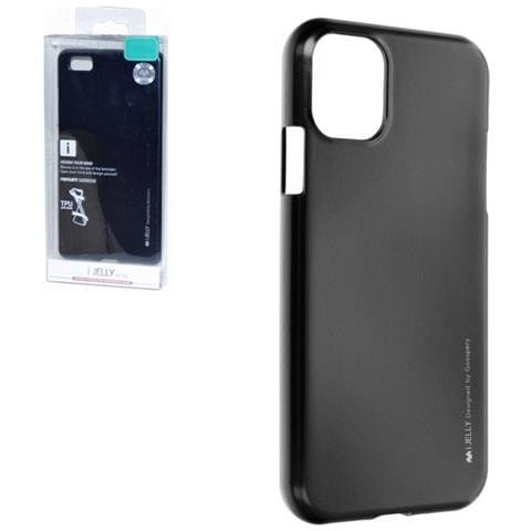 Custodia Silicone I-jelly Mercury Case Per Apple Iphone 11 Black - Foto 1