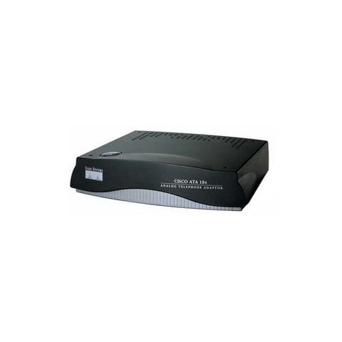 Cisco ATA 186 - VoIP phone adapter, Ethernet, Cablato, TCP / IP HTTP DHCP RC4 MGCP, SCCP, SIP - Foto 1