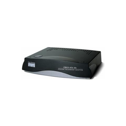 Cisco ATA 186 - VoIP phone adapter, Ethernet, Cablato, TCP / IP HTTP DHCP RC4 MGCP, SCCP, SIP - Foto 2