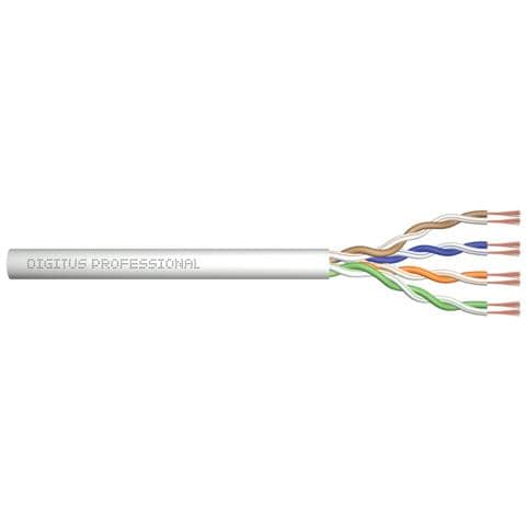 Cat 5e U / Utp Patch Cable Raw 350m Awg 26/7 Pvc Grey - Foto 1