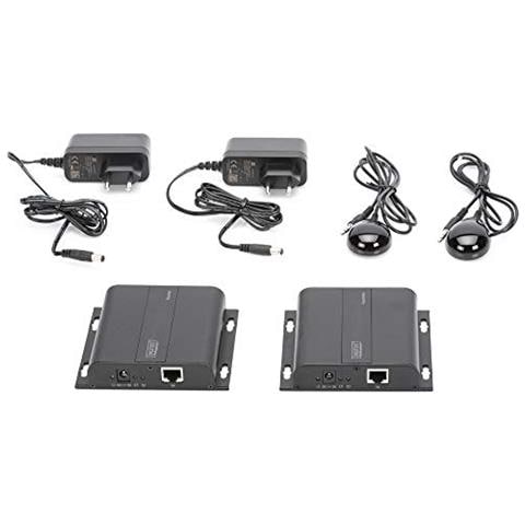 Professional DS 55122 4 K HDMI Extender Set tramite IP via cavo di rete (Cat 5/5E / 6/7), 4 K2 K / 30hz, Nero - Foto 2