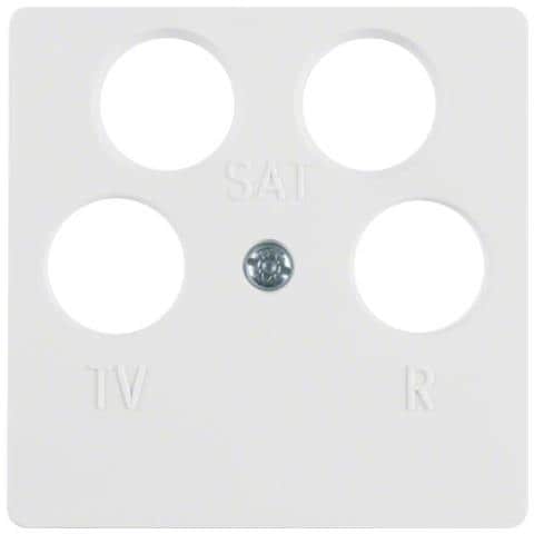 Berker 14841909 Bianco Placca Copripresa E Copri Interruttori - Foto 1